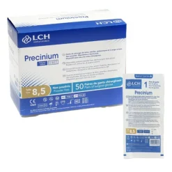 LCH Precinium gants latex non poudrés stériles 50 paires
