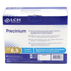 LCH Precinium gants latex poudrés stériles 50 paires