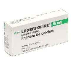 Lederfoline 15 mg Folinate de calcium comprimés