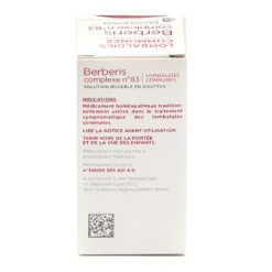 Lehning Berberis Complexe n°83 solution buvable