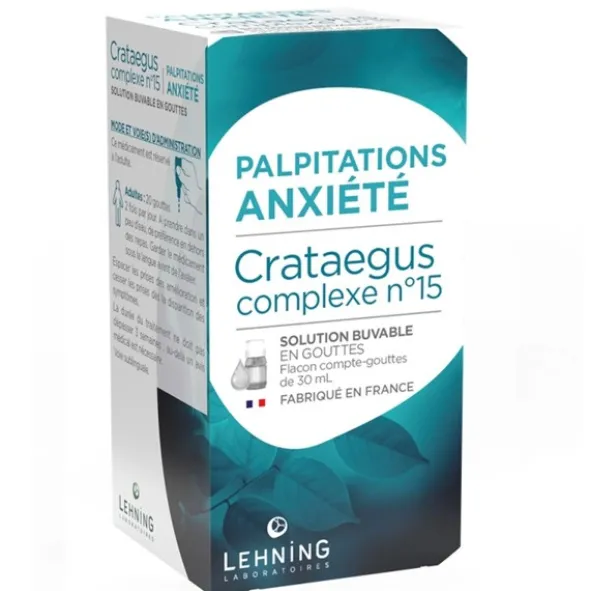 Lehning Crataegus Complexe n°15 solution buvable