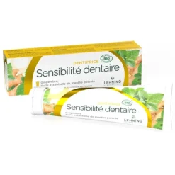 Lehning dentifrice Sensibilité dentaire Bio