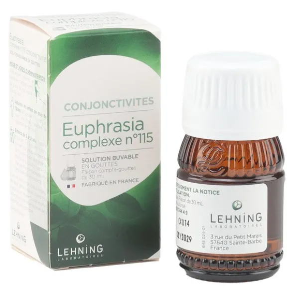 Lehning Euphrasia Complexe n°115 gouttes buvables