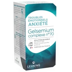 Lehning Gelsemium Complexe n°70 solution buvable