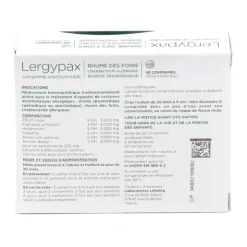 Lehning Lergypax comprimé orodispersible