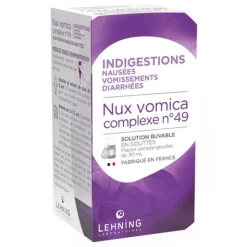 Lehning Nux Vomica Complexe n°49 solution buvable