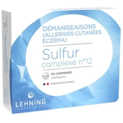 Lehning Sulfur Complexe n°12 comprimés