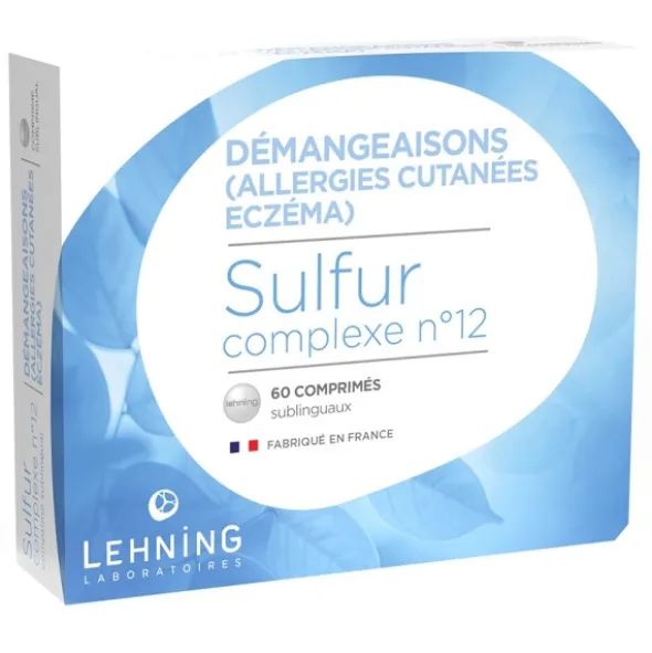 Lehning Sulfur Complexe n°12 comprimés