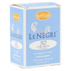 Le Négri cure-dents plastique ultra fin