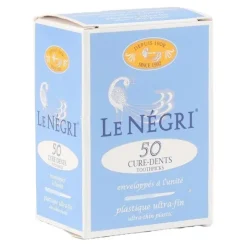 Le Négri cure-dents plastique ultra fin