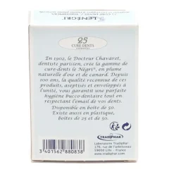 Le Négri cure-dents plume naturelle