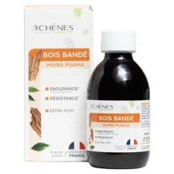 Les 3 chênes Bois bandé sirop
