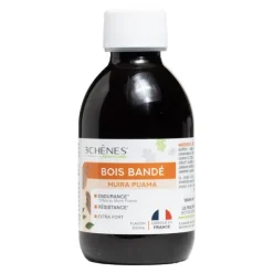 Les 3 chênes Bois bandé sirop