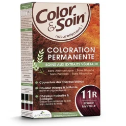 Les 3 Chênes Color et Soin coloration permanente rouge myrtille 11R