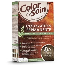 Les 3 Chênes Color et Soin coloration permanente blond cendré 8A