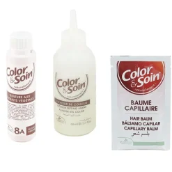 Les 3 Chênes Color et Soin coloration permanente blond cendré 8A