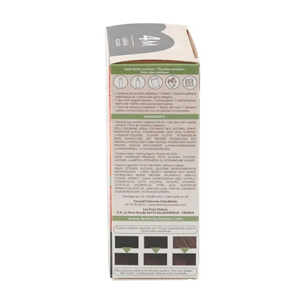 Les 3 Chênes Color et Soin coloration permanente châtain acajou 4M