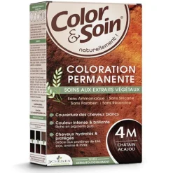 Les 3 Chênes Color et Soin coloration permanente châtain acajou 4M