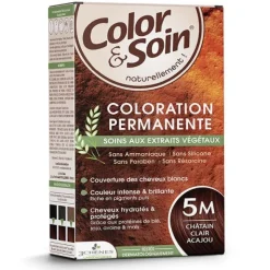 Les 3 Chênes Color et Soin coloration permanente châtain clair acajou 5M