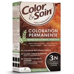 Les 3 Chênes Color et Soin coloration permanente châtain foncé 3N