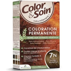 Les 3 Chênes Color et Soin coloration permanente blond noisette 7N
