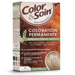 Les 3 Chênes Color et Soin coloration permanente blond miel 9N