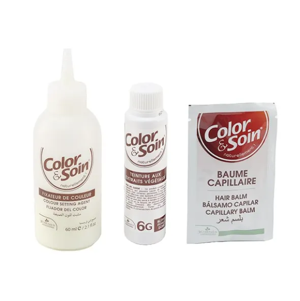 Les 3 Chênes Color et Soin coloration permanente blond foncé doré 6G