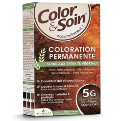 Les 3 Chênes Color et Soin coloration permanente châtain clair doré 5G