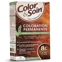 Les 3 Chênes Color et Soin coloration permanente blond cuivré 8C