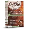 Les 3 Chênes Color et Soin coloration permanente terre cuivré 7C