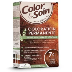 Les 3 Chênes Color et Soin coloration permanente terre cuivré 7C