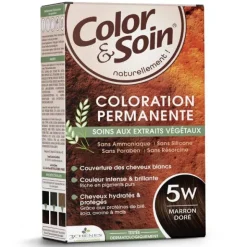 Les 3 Chênes Color et Soin coloration permanente marron doré 5W