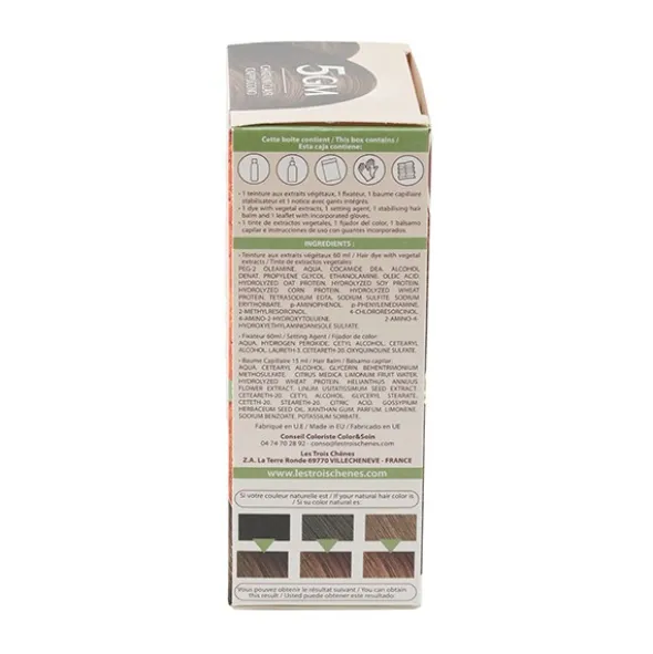 Les 3 Chênes Color et Soin coloration permanente châtain clair cappuccino 5GM