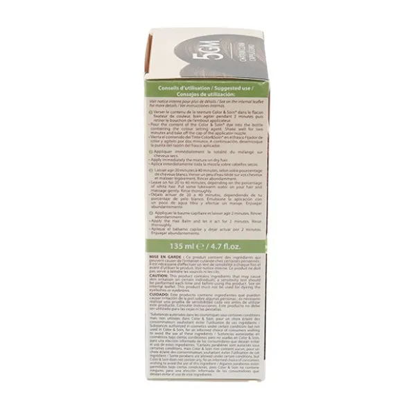 Les 3 Chênes Color et Soin coloration permanente châtain clair cappuccino 5GM