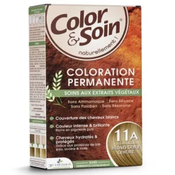 Les 3 Chênes Color et Soin coloration permanente blond sable cendré 11A