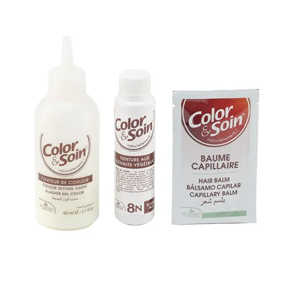 Les 3 Chênes Color et Soin coloration permanente blond blé 8N