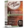 Les 3 chênes Color et Soin coloration permanente châtain doré 4G