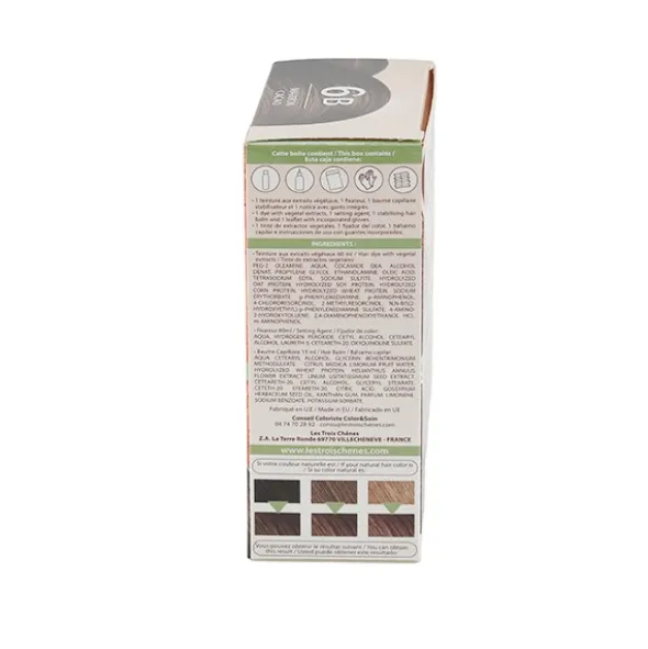 Les 3 Chênes Color et Soin coloration permanente marron cacao 6B