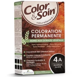 Les 3 Chênes Color et Soin coloration permanente marron glacé 4A