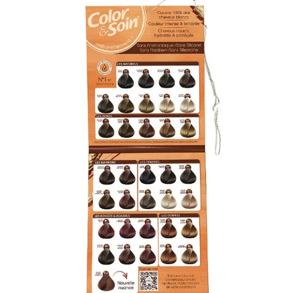Les 3 Chênes Color et Soin Coloration permanente 7B Marron caramel