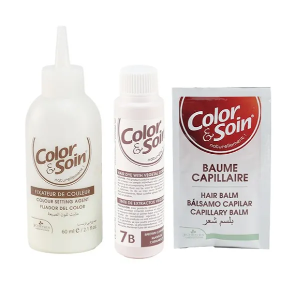 Les 3 Chênes Color et Soin Coloration permanente 7B Marron caramel