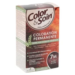 Les 3 Chênes Color et Soin coloration permanente blond acajou 7M