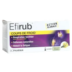 Les 3 chênes Efirub Coups de froid unidoses