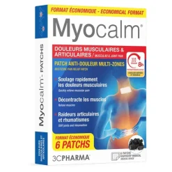 Les 3 Chênes Myocalm patch douleurs musculaires et articulaires