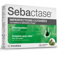 Les 3 Chênes Sebactase comprimés
