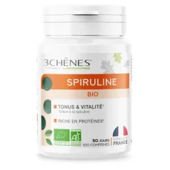 Les 3 Chênes spiruline bio comprimés