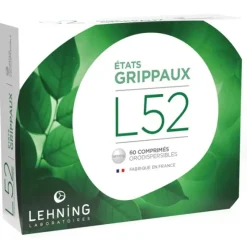L52 Etat grippal comprimé orodispersible