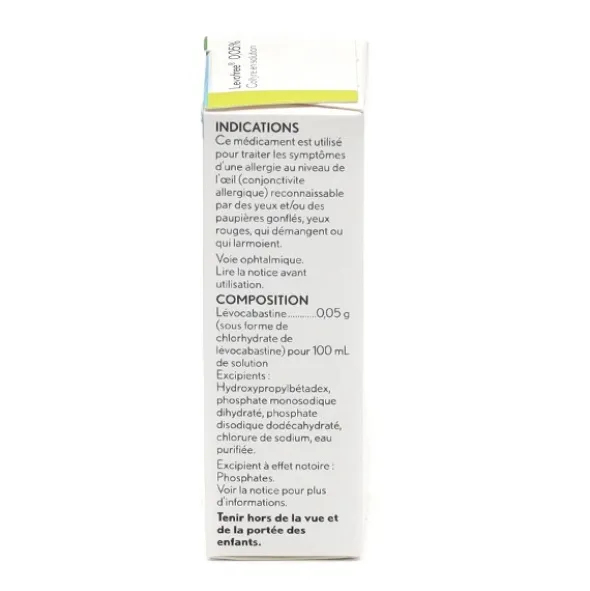 Levofree 0,05 % collyre