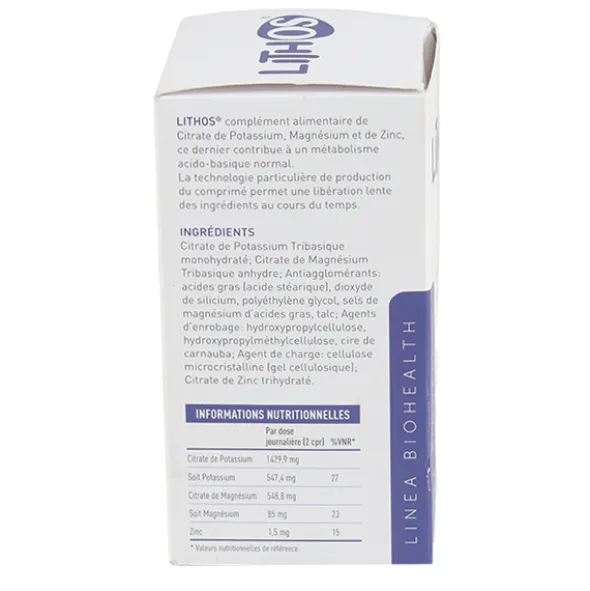 Lithos comprimés