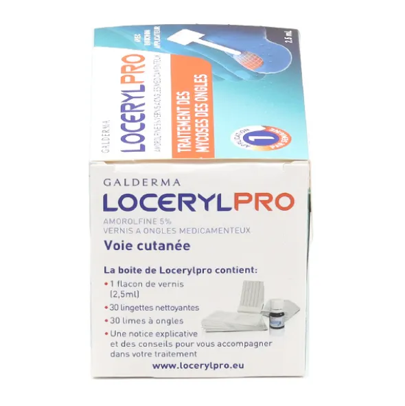 Loceryl Pro vernis mycose ongle